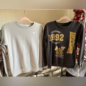 Abercrombie round neck t-shirt for cold climates boy 15 to 16 years